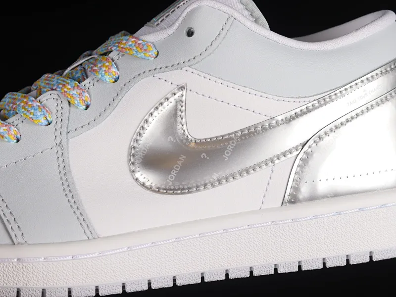 All categories Air Jordan Jordan series basketball shoes Air Jordan 1 Low G version pure original Air Jordan 1 Low "Tear-Away" AJ1 Joe 1 white laser Tear-Away low-top basketball shoes DX6070-101